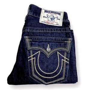 Men's True Religion Dark Wash Bootcut Jeans